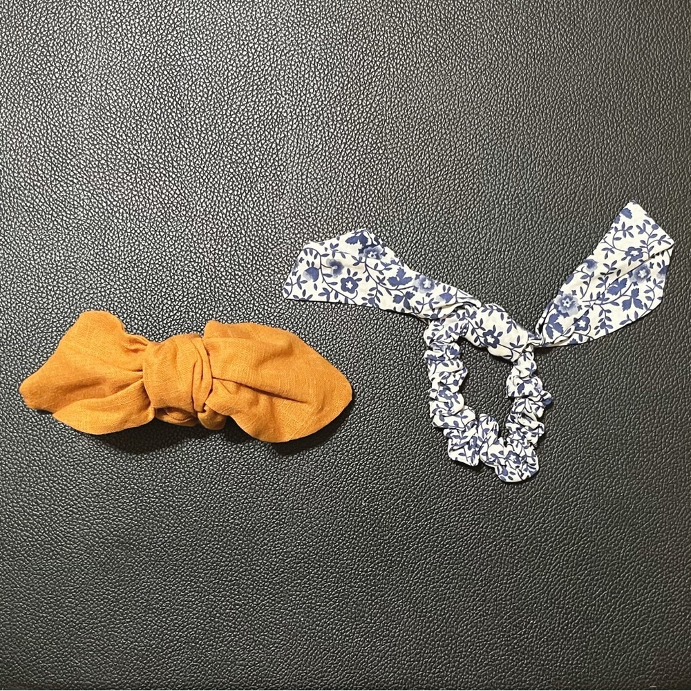 Madewell Women’s Bow Claw Hair Clip and Bow Scrunchie NWOT Hair Accessories